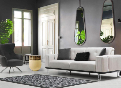 Sofa set sofa luxury 3+1 seat sofas armchair fabric design seat cushion furniture new